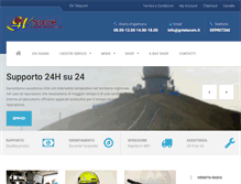 Tablet Screenshot of gvtelecom.it